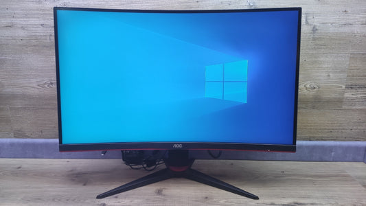 AOC C27G2ZU/BK Gaming Monitor 27" Curved FHD 1920x1080 AMD FreeSync 240Hz 0,5ms