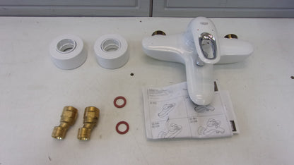 GROHE Eurostyle Einhand-Wannenbatterie Moon Weiß 33591LS3, D43297