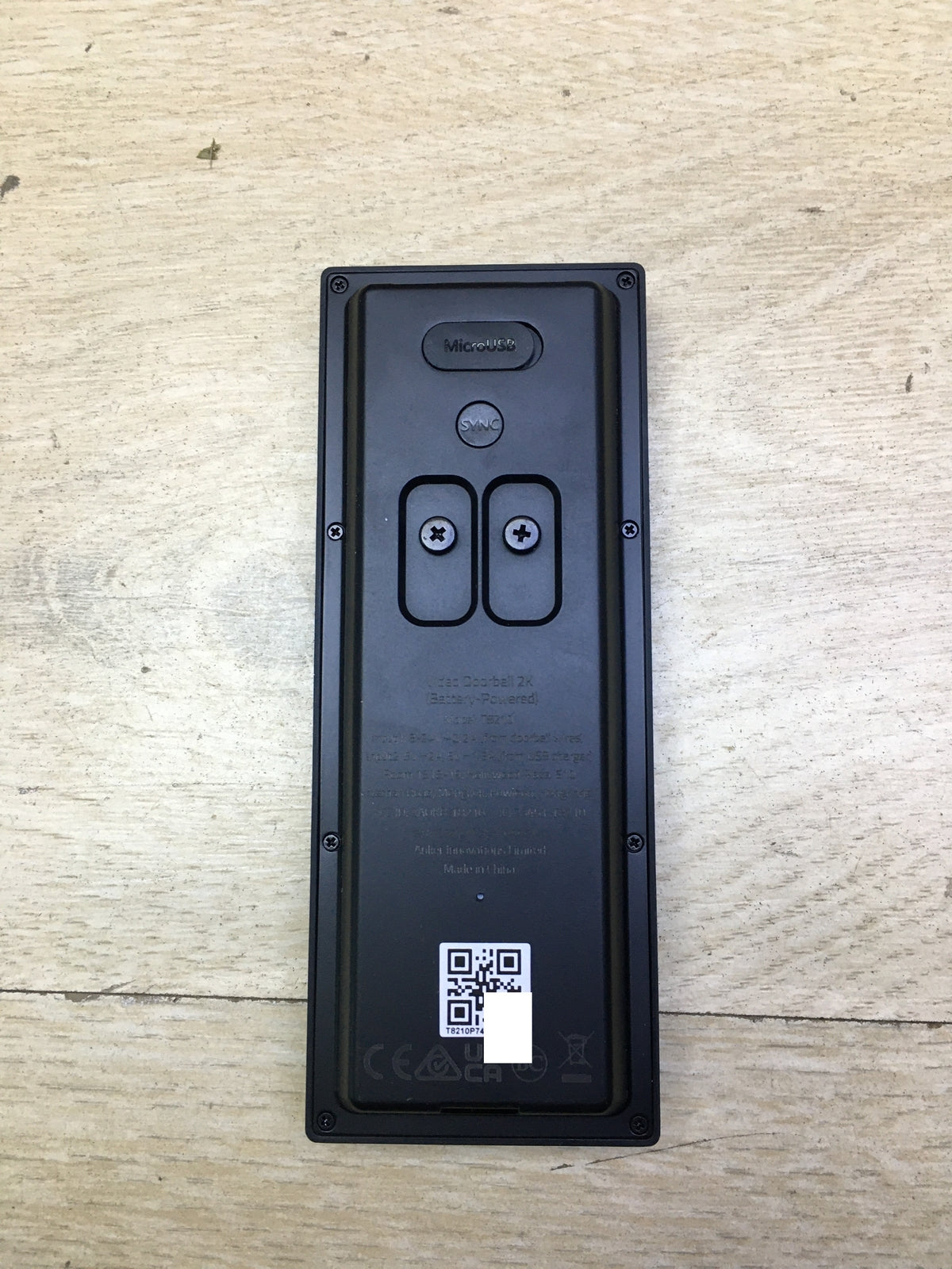 eufy Security Video-Türklingel 2K HD Resolution I31455