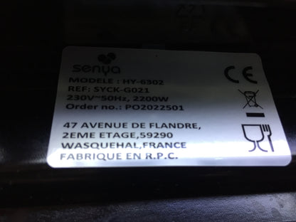 Senya SYCK-G021 Electric Griddle 2200W I29397