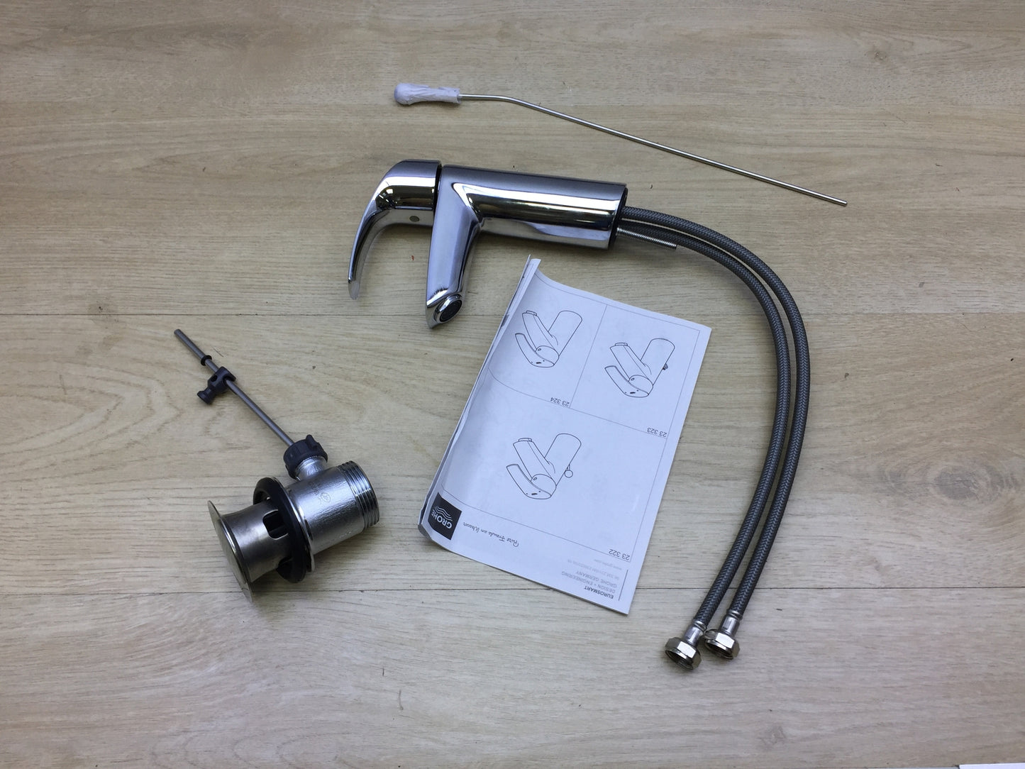 GROHE Eurosmart Badarmatur M-Size 23322001, Wasserhahn, I19090