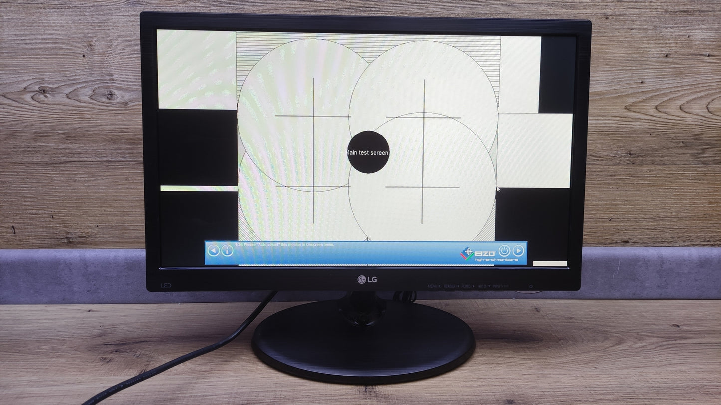 LG 19M38A-B Monitor 18.5" LED 1366x768 VGA 60Hz 5ms black 