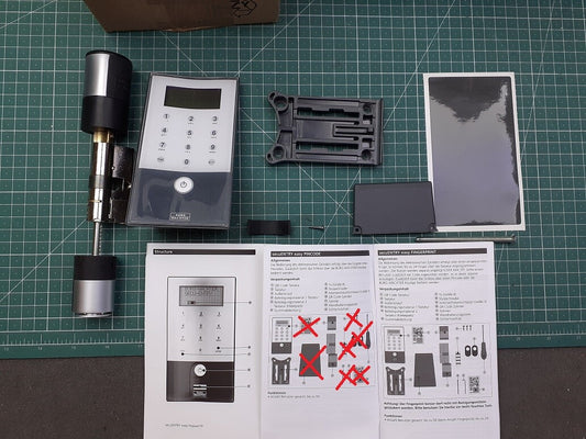 BURG-WÄCHTER Elektronisches Türschloss secuENTRY easy 5601 Pin, V08162