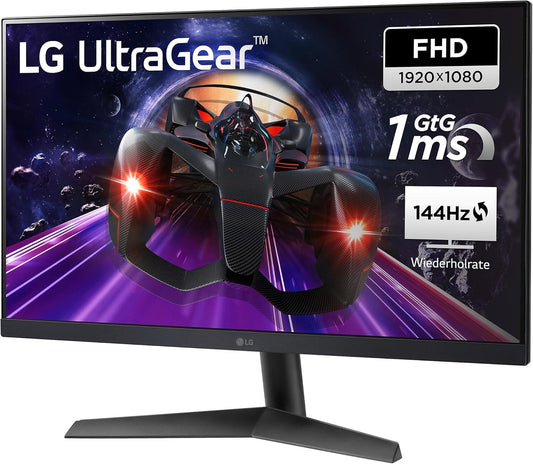 LG UltraGear 24GN60R-B Gaming Monitor 23.8" FHD 1920x1080 HDR AMD FreeSync 144Hz 