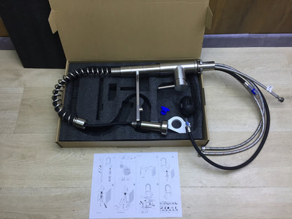 CREA 40104BN Spiralfeder-Küchenarmatur, Wasserhahn Armatur Küche, I30821