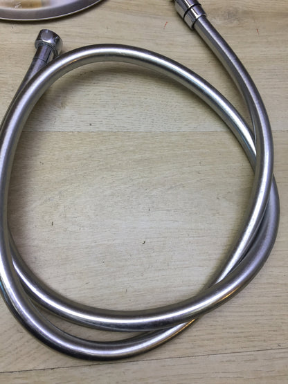 JOHO 304 Edelstahl Duschset mit Thermostat Duscharmatur Regendusche, I31757