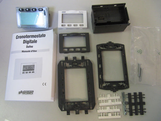 Vemer Raumthermostatuhr VN166500 Dafne Einbaumontage 3 Temperaturstufen Rechnung