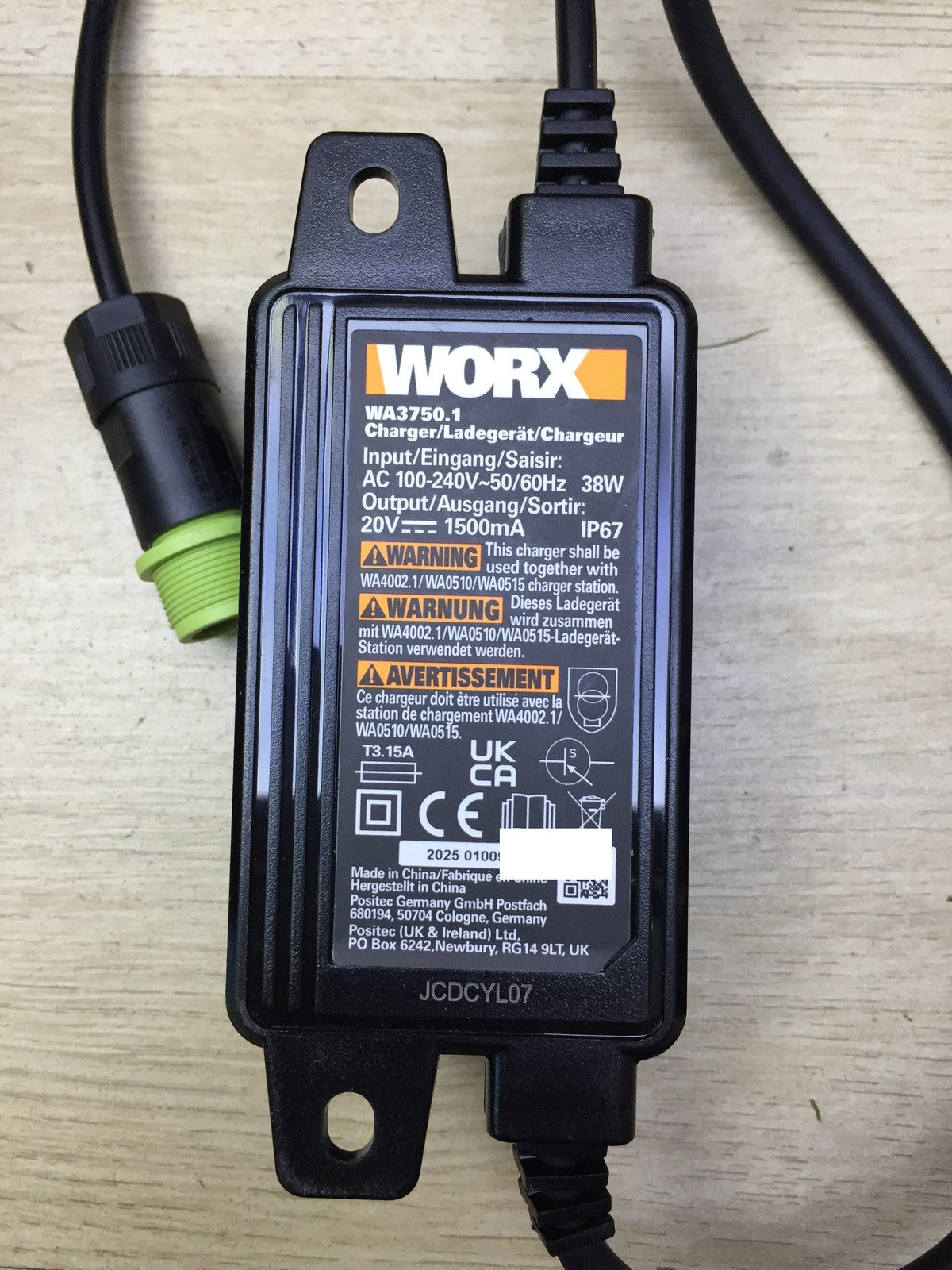 WORX Landroid Vision M550 Mähroboter WR205E für Gärten bis 550m² I33603