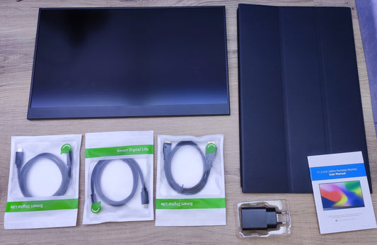 Uperfect Portable Monitor 17.3" 1920x1080 USB-C Mini HDMI 240Hz Speaker 