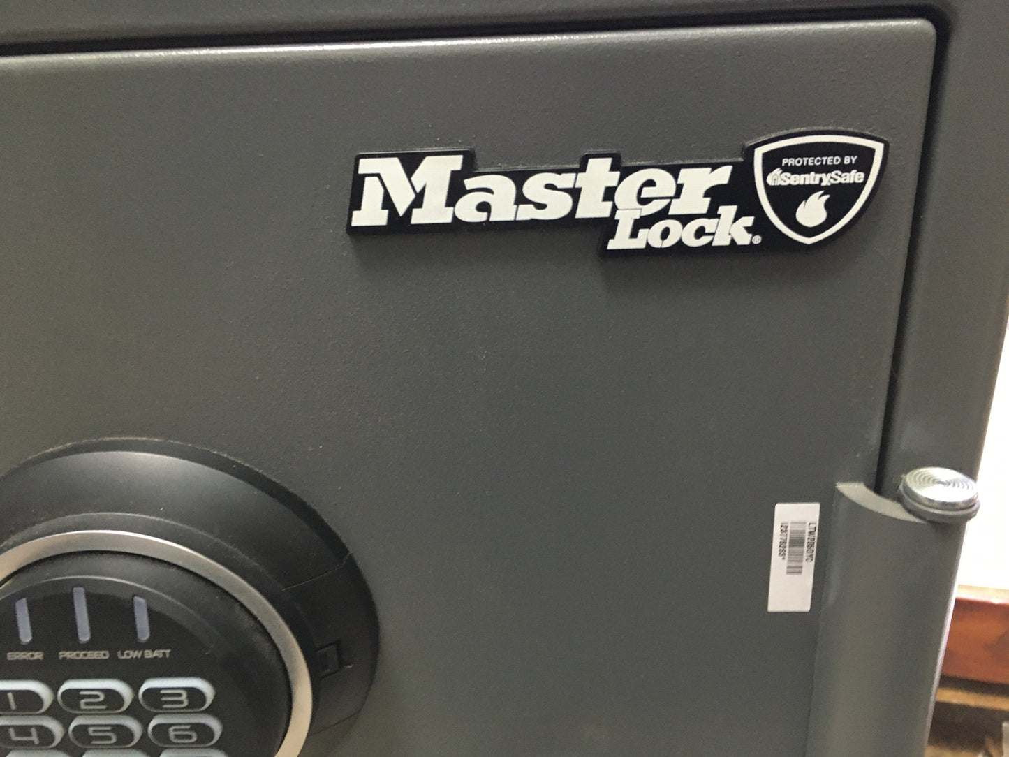 MASTER LOCK  LTW205GYC Haus/Büro Tresor XXL Feuer- & Wasserfest I31212
