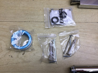 Görbach Regendusche Duschset mit Ablage Chrom 35x25, I33612