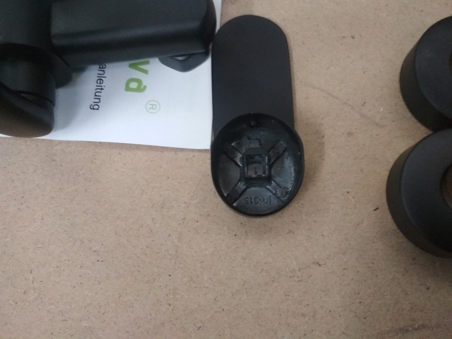 HomeLava Wasserhahn Einhebelmischer Küchenarmatur Schwarz 200 mm, J00107