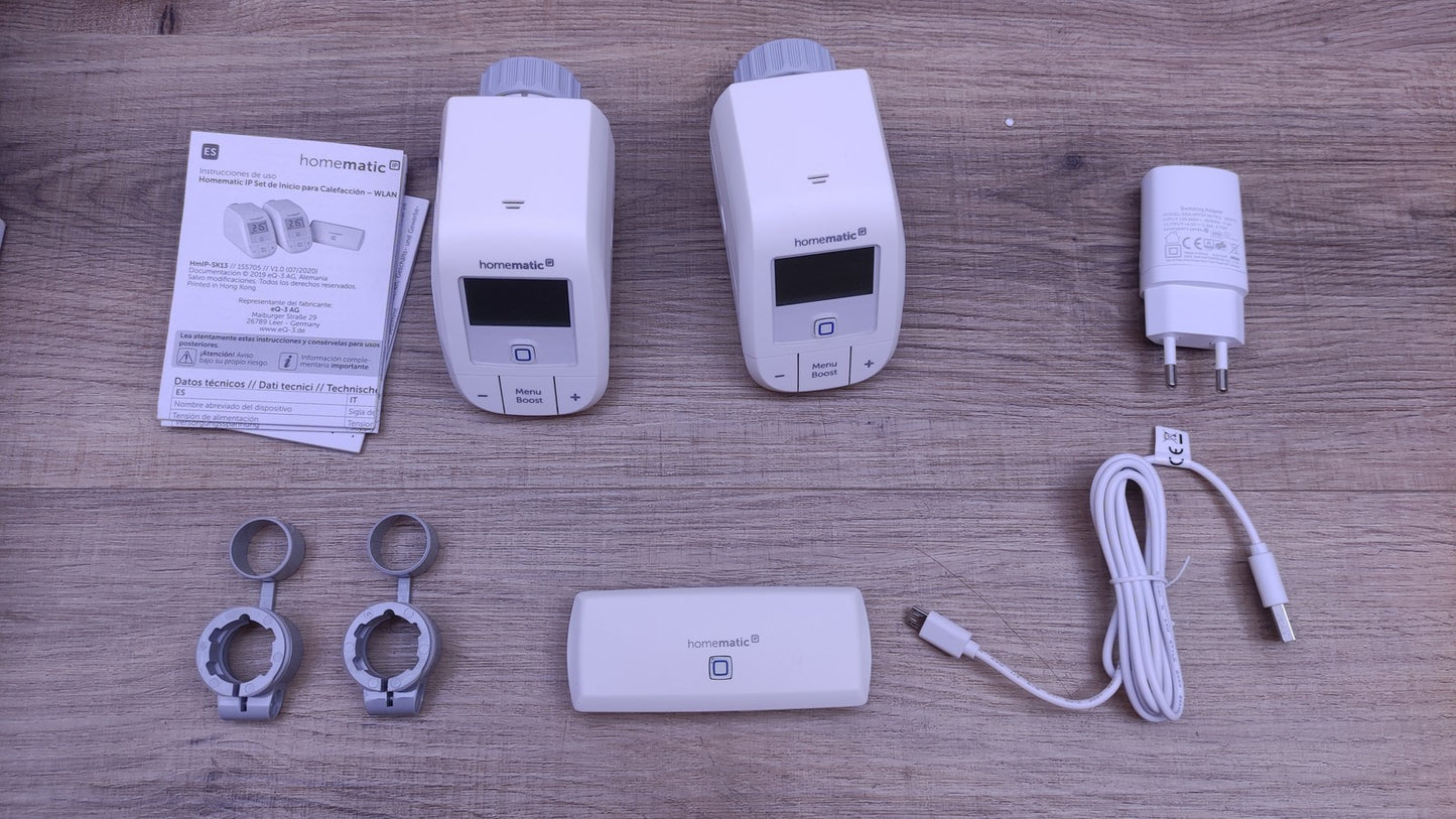 Homematic IP Smart Home HmIP-SK13 Starter Set Heizen 155703A0, I34329