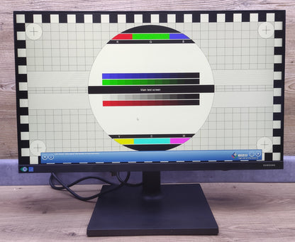 Samsung T45F F24T450FQR Monitor 24" FHD 1920x1080 IPS HDM DP AMD FreeSync 75Hz