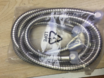 Görbach stainless steel shower set with diverter, rain shower, I32315