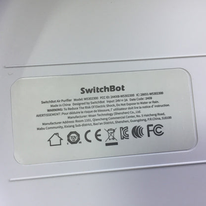 SwitchBot W5302300 Luftreiniger,  bis zu 83㎡, I33750