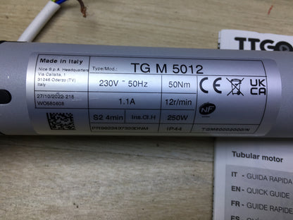 TTGO TGM5012 Motor für Rollladen 50 Nm 100 kg, I31007