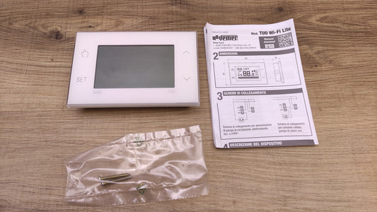 VEMER VE785700 TUO WiFi LITE Smart WiFi Thermostat, WLAN, I32576