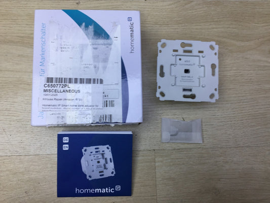 Homematic IP Hmip-BBL-2 Jalousienaktor Unterputz Jalousiensteuerung, I33768