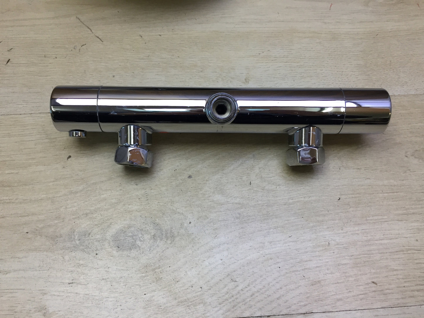 JOHO 304 Edelstahl Duschset mit Thermostat Duscharmatur Regendusche, I31757