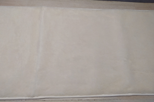 Schurwoll Sessel-/Sofaläufer Natur aus 100% Schurwolle 160 x 50 cm I36630