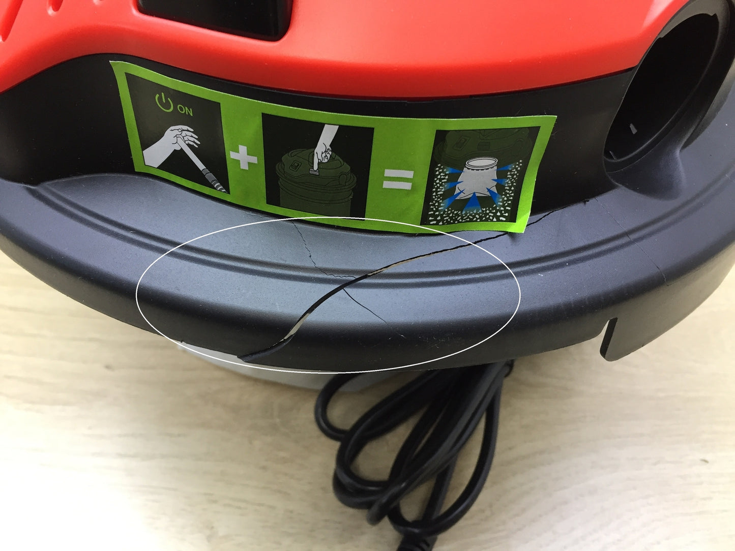 RIBIMEX Cenetop Aschensauger PRCEN012, 1200W, I16865