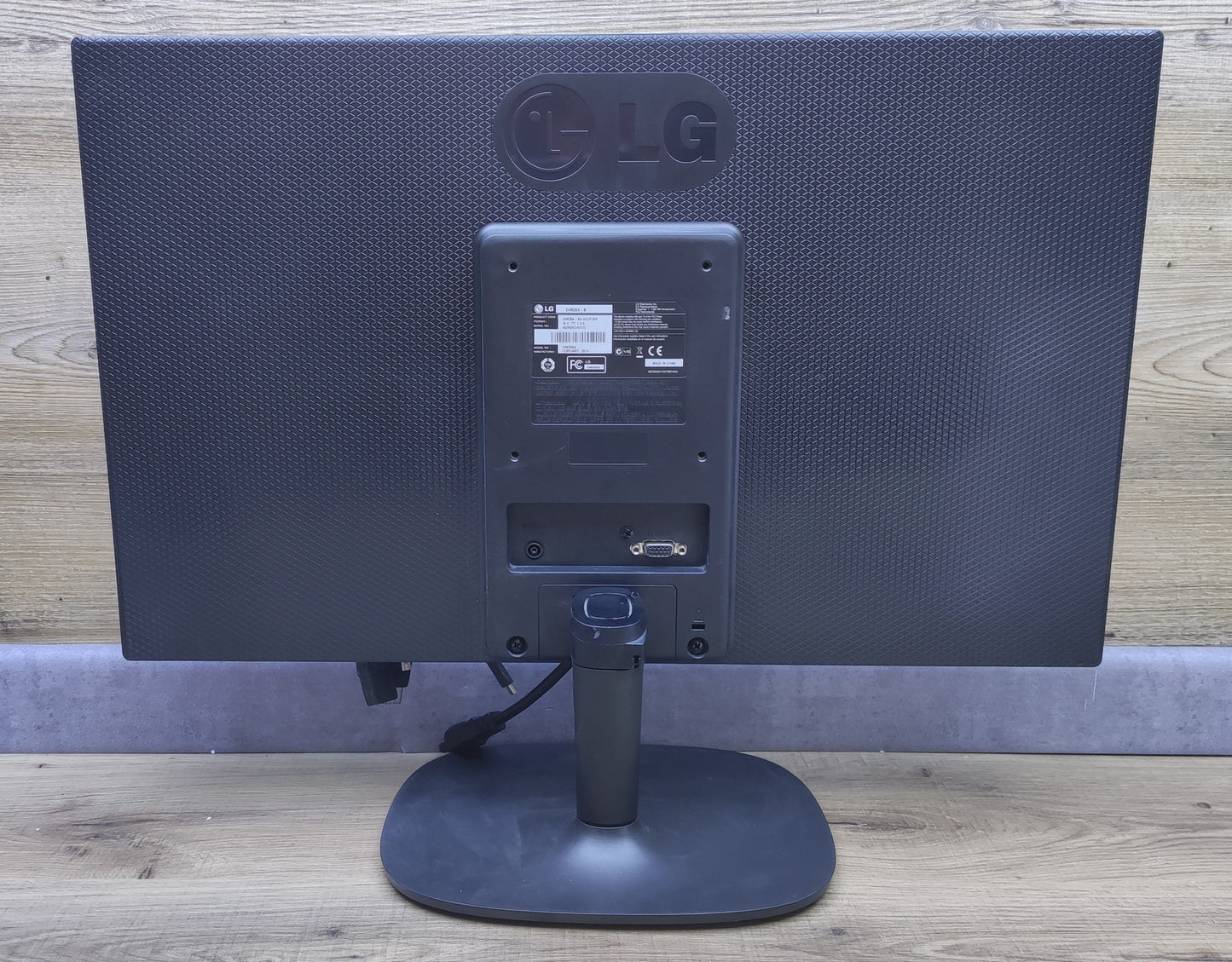 LG 24M35A-B Monitor 23.6" FHD 1920x1080 VGA TN Panel 60Hz 5ms (GtG) Speakers 