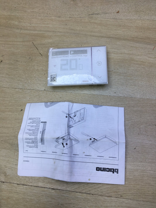 Bticino XW8002WE WLAN-Thermostat, Weiß, I31449