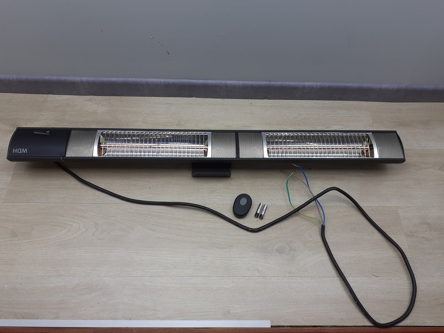 Aktobis Wand-Heizstrahler, Balkonheizer, Zeltheizer WDH-300WS, I16788