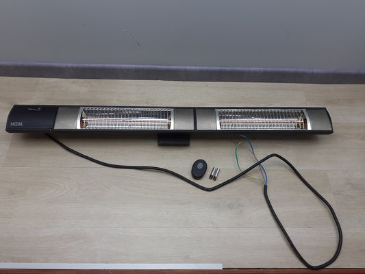 Aktobis Wand-Heizstrahler, Balkonheizer, Zeltheizer WDH-300WS, I16788