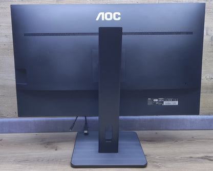 AOC U32P2 4K Monitor 31.5" UHD 3840x2160 VA-Panel HDMI DP Adaptive Sync Audio