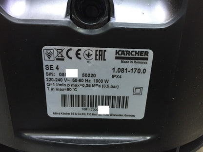 Kärcher SE 4 Plus Waschsauger (1.081-170.0), 1000 W, I33485