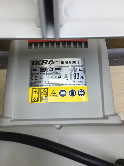 IKRA Elektro-Bodenhacke Kultivator IEM 800 S, Arbeitsbreite 30cm, I34502
