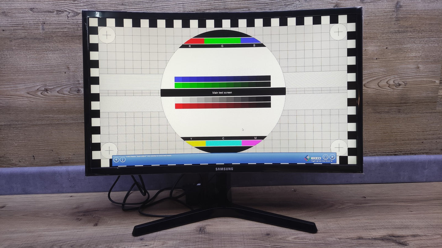Samsung C24F396FHU Monitor 24" Curved FHD 1920x1080 VGA HDMI AMD FreeSync 60Hz