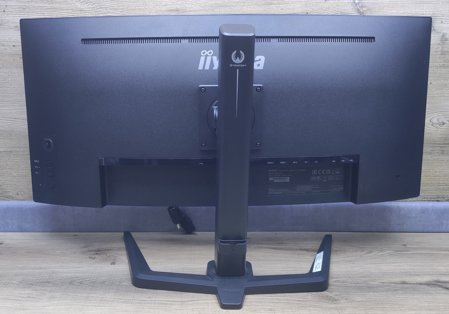 iiyama G-Master GB3467WQSU-B5 Red Eagle Gaming Monitor 34" 3440x1440 165Hz 0.4ms