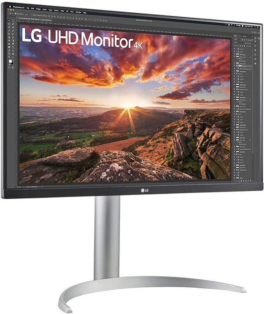 LG 27UP850-W 4K Monitor 27" UHD 3840x2160 USB-C IPS AMD FreeSync DisplayHDR 400