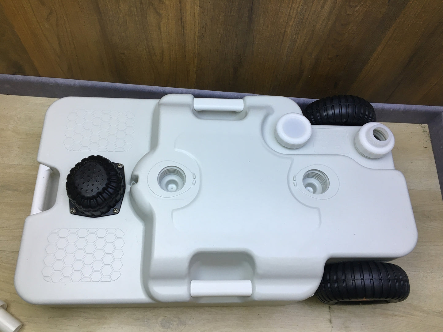 SereneLife Campingwaschbecken SLCASN25, Weiß, 30L, I30133