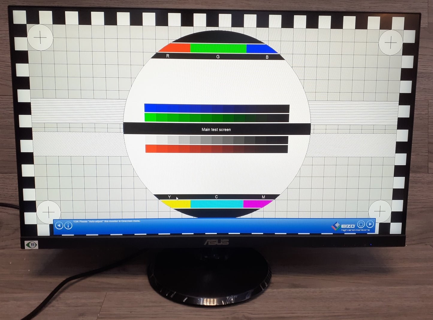 ASUS VA27DQ Monitor 27" FHD 1920x1080 DP HDMI VGA 75Hz Adaptive Sync Eye Care 