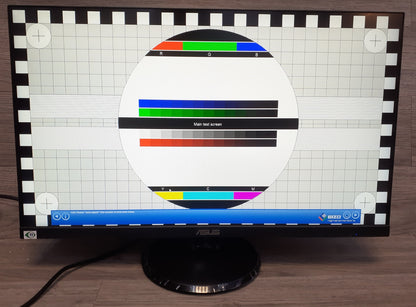 ASUS VA27DQ Monitor 27" FHD 1920x1080 DP HDMI VGA 75Hz Adaptive Sync Eye Care 