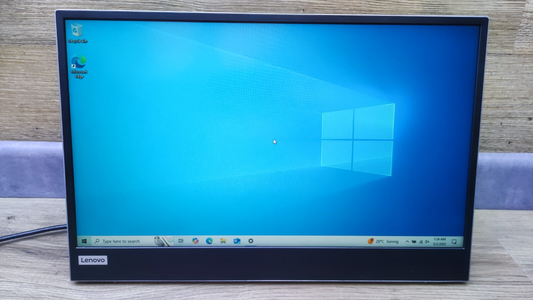Lenovo ThinkVision L15 Portable Monitor 15.6" FHD 1920x1080 IPS USB-C black 