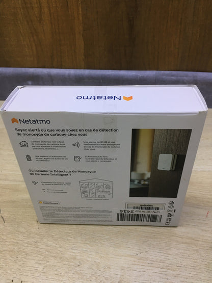 Netatmo NCO-FR carbon monoxide detector, I31534 
