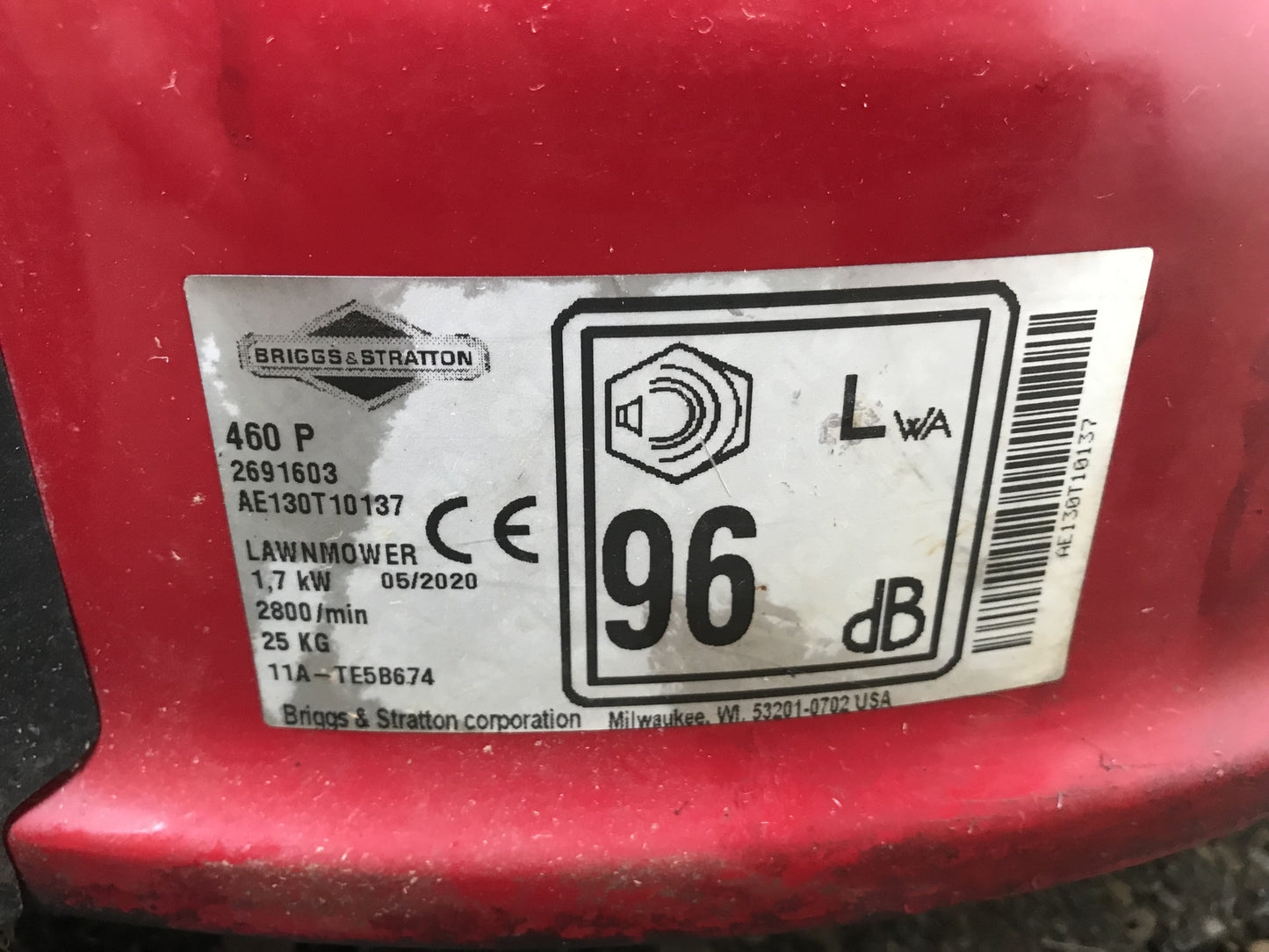 Sprint 460P Benzin-Rasenmäher (2691603), 46 cm (18"), I28456