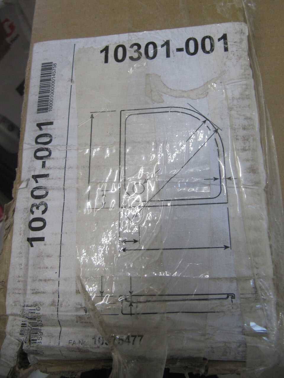 Dusar Domo de Luxe Rundduschwanne AS-RUDW/F 890 x 890 x 150 mm Y10136