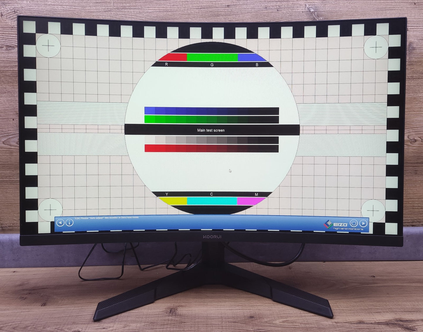 KOORUI 27E6CA Gaming Monitor 27" FHD 1920x1080 HDMI DP NVIDIA G-Sync 180Hz 1ms