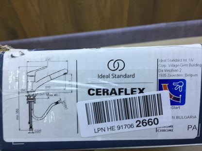 Ideal Standard BC143AA Ceraflex kitchen faucet, tap, chrome, I30454
