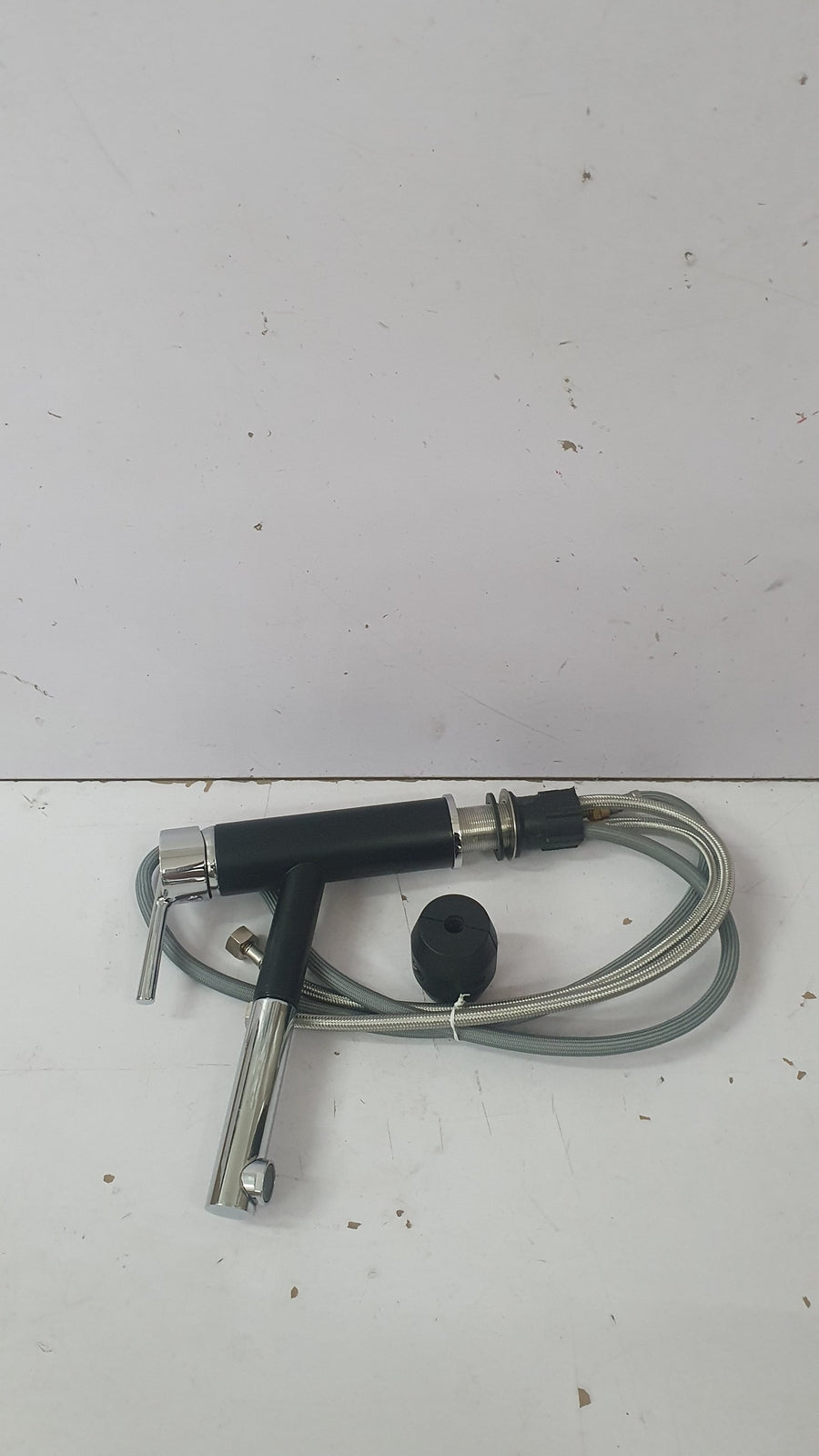 Ubeegol Ausziehbar Küchenarmatur Schwarz Einhebelmischer, I02961