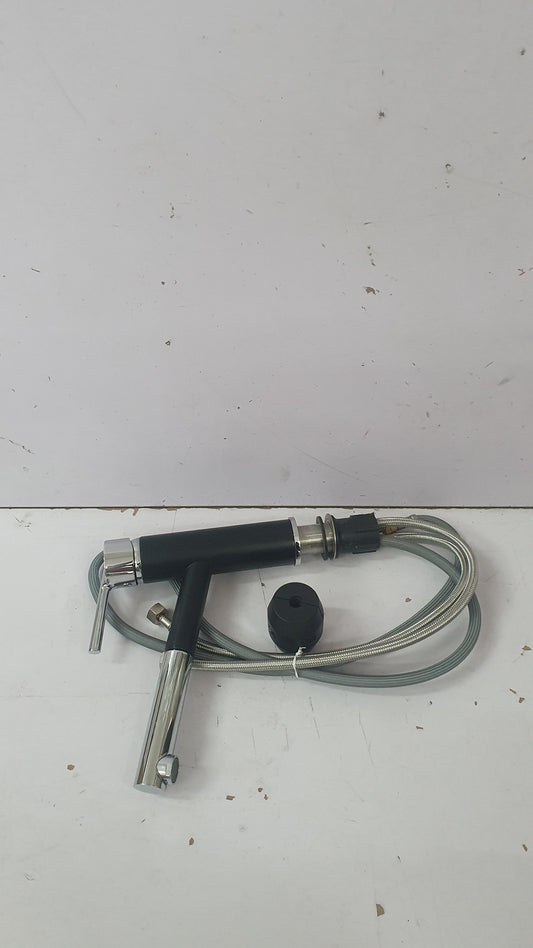 Ubeegol Ausziehbar Küchenarmatur Schwarz Einhebelmischer, I02961