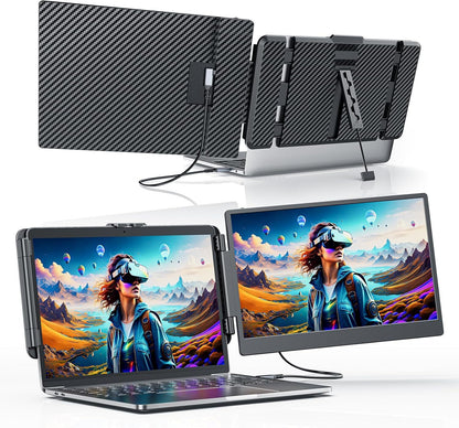 Laptomo S1 Portable Monitor Extension for Laptop 14" FHD 1920x1080 HDMI USB-C
