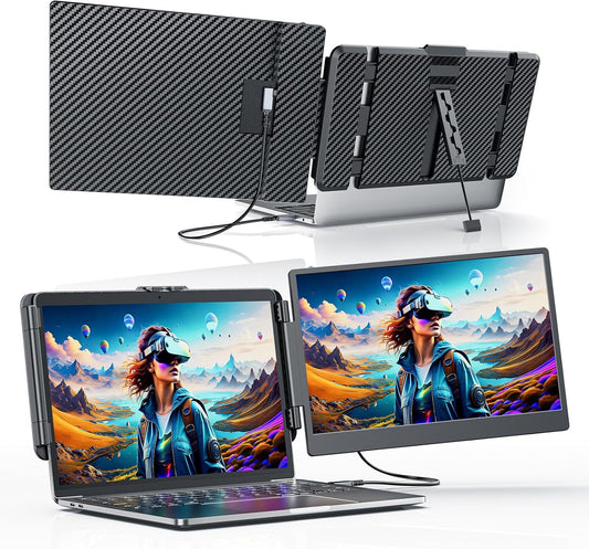 Laptomo S1 Portable Monitor Extension for Laptop 14" FHD 1920x1080 HDMI USB-C