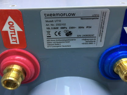 Thermoflow UT10 Untertischspeicher drucklos (2322102), 10 Liter, EEK:A, I33268